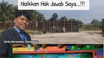 Serka Bernardus Sitanggang Melalui Wartawan Media Onlline Riau Yusman Gea Minta Media Tayangkan Hak Jawab: Terkait Pemberitaan Aktivitas CPO di Kecamatan Pinggir