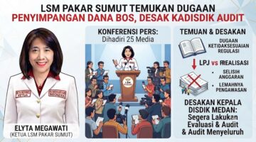 DUGAAN KORUPSI DANA BOS SMP SE-KOTA MEDAN! LSM PAKAR DESAK KADISDIK AUDIT TUNTAS