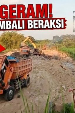 WARGA GERAM! GALIAN C SEI ULAR KEMBALI BERAKSI, MINTA APARAT BERTINDAK