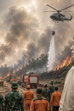 Prabowo Dijadwalkan Tinjau Karhutla di Kampar, Ratusan Personel Dikerahkan